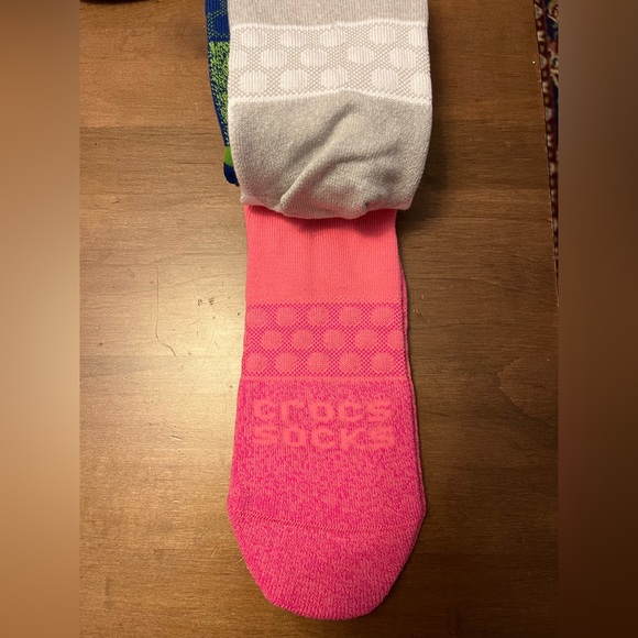 Crocs Socks Adults Size L Crew - 3 Pack *BRAND NEW* UNISEX lovely Christmas 🎁 - Picture 5 of 5